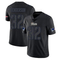 Blackjersey NE.Patriots #32 TreVeyon Henderson Player Black Impact LImited Home Game Stitched Jerseys