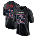 Blackjersey NE.Patriots #55 Jared Wilson Player Carbon Fashion Limited Home Game Stitched Jerseys