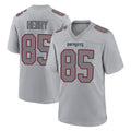 Blackjersey NE.Patriots #85 Hunter Henry Player Gray Fashion Limited Home Game Stitched Jerseys
