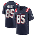 Blackjersey NE.Patriots #85 Hunter Henry Player Navy Home Game Stitched Jerseys