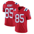 Blackjersey NE.Patriots #85 Hunter Henry Player Red Vapor Untouchable Home Game Stitched Jerseys