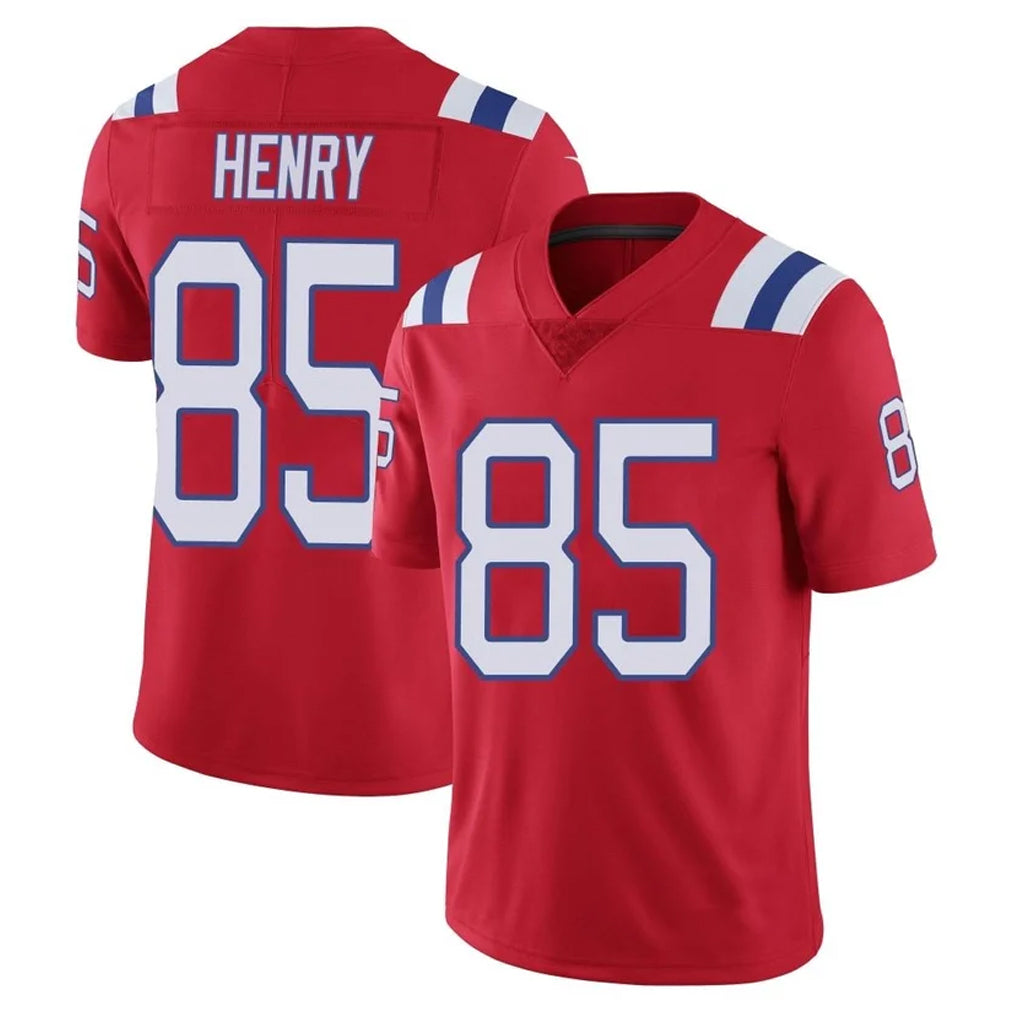 Blackjersey NE.Patriots #85 Hunter Henry Player Red Vapor Untouchable Home Game Stitched Jerseys
