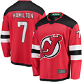 Blackjersey NJ.Devils #7 Dougie Hamilton Red Breakaway Player Jerseys