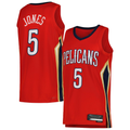 Blackjersey NO.Pelicans #5 Herbert Jones Red Swingman Stitched Jerseys- Statement Edition