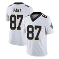 Blackjersey NO.Saints #87 Noah Fant Player White Limited Vapor Untouchable Home Game Stitched Jerseys