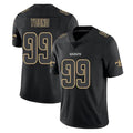 Blackjersey NO.Saints #99 Chase Young Player Black Impact Limited Home Game Stitched Jerseys