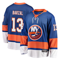Blackjersey NY.Islanders #13 Mathew Barzal Royal Breakaway Jerseys