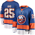 Blackjersey NY.Islanders #25 Sebastian Aho Royal Home Breakaway Player Jerseys