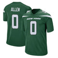 Blackjersey NY.Jets #0 Braelon Allen Player Green Home Game Stitched Jerseys