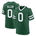 Blackjersey NY.Jets #0 Braelon Allen Player Green Legacy Home Game Stitched Jerseys