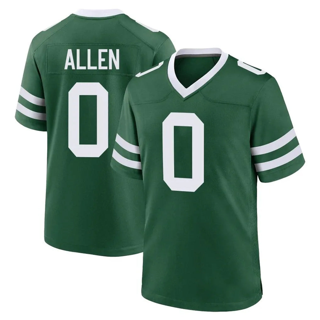 Blackjersey NY.Jets #0 Braelon Allen Player Green Legacy Home Game Stitched Jerseys