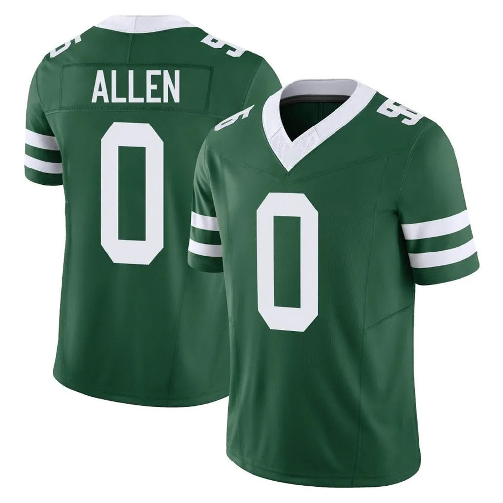 Blackjersey NY.Jets #0 Braelon Allen Player Green Legacy Limited Vapor F.U.S.E. Home Game Stitched Jerseys