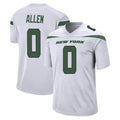 Blackjersey NY.Jets #0 Braelon Allen Player White Spotlight Home Game Stitched Jerseys