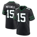 Blackjersey NY.Jets #15 Adonai Mitchell Player Black Legacy Home Game Stitched Jerseys