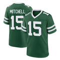 Blackjersey NY.Jets #15 Adonai Mitchell Player Green Legacy Home Game Stitched Jerseys