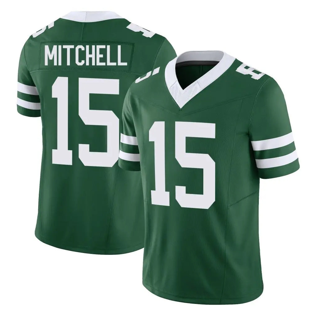 Blackjersey NY.Jets #15 Adonai Mitchell Player Green Legacy Limited Vapor F.U.S.E. Home Game Stitched Jerseys