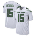 Blackjersey NY.Jets #15 Adonai Mitchell Player White Spotlight Home Game Stitched Jerseys