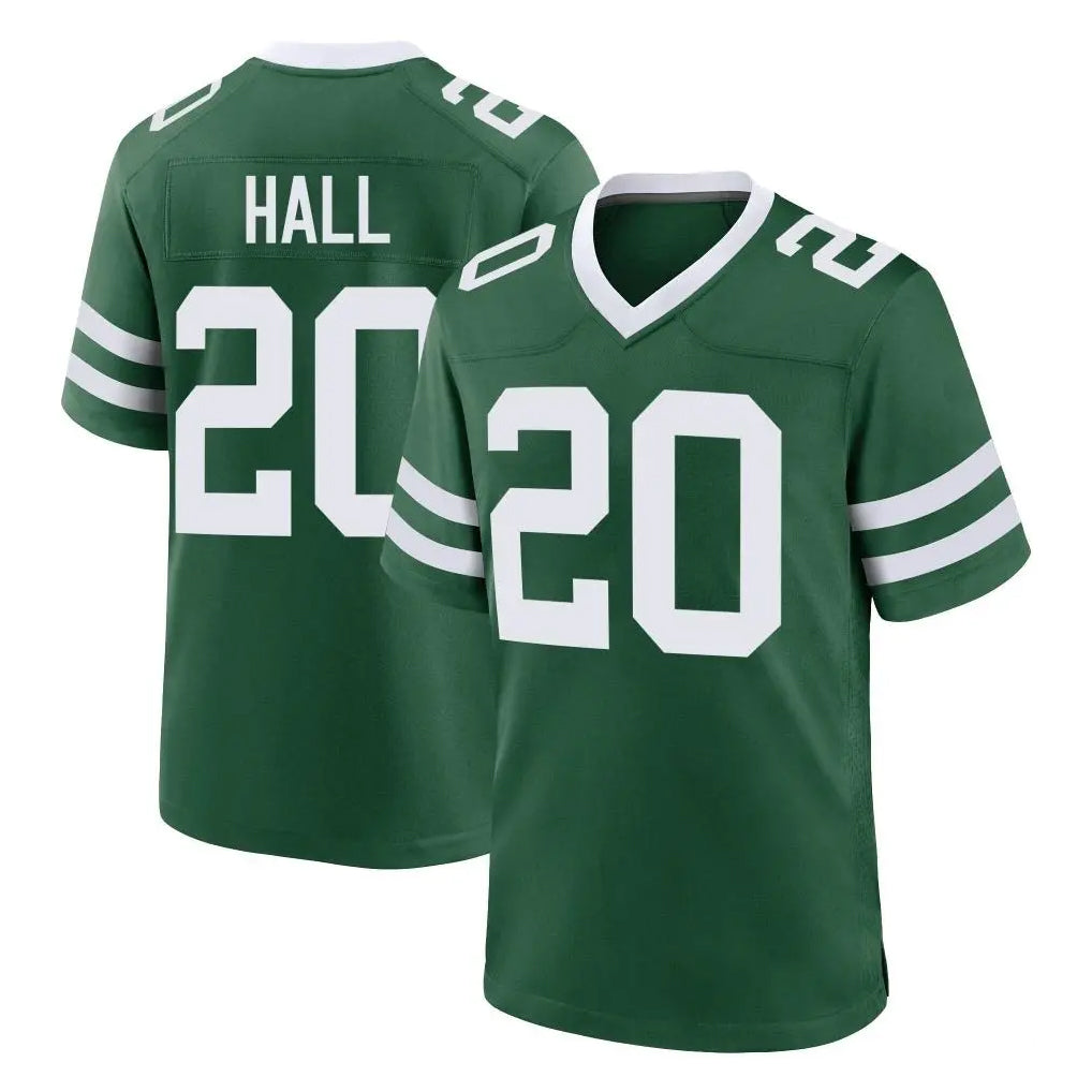 Blackjersey NY.Jets #20 Breece Hall Player Green Legacy Home Game Stitched Jerseys
