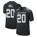 Blackjersey NY.Jets #20 Breece Hall Player Stealth Black Home Game Stitched Jerseys