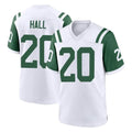 Blackjersey NY.Jets #20 Breece Hall Player White Classic Home Game Stitched Jerseys
