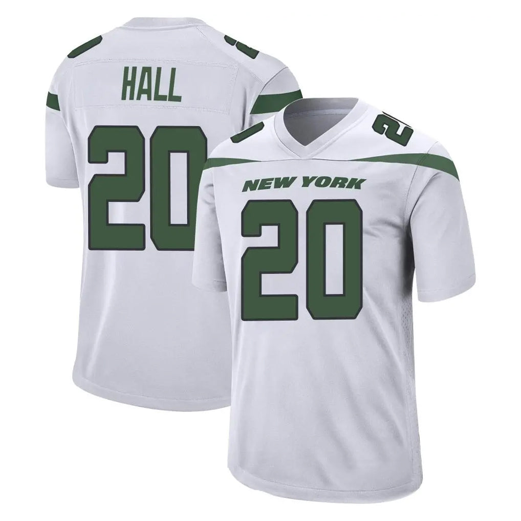 Blackjersey NY.Jets #20 Breece Hall Player White Spotlight Home Game Stitched Jerseys