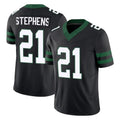 Blackjersey NY.Jets #21 Brandon Stephens Player Black Limited Legacy Vapor F.U.S.E. Home Game Stitched Jerseys