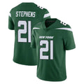 Blackjersey NY.Jets #21 Brandon Stephens Player Green Limited Vapor Home Game Stitched Jerseys