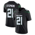Blackjersey NY.Jets #21 Brandon Stephens Player Stealth Black Limited Vapor Home Game Stitched Jerseys