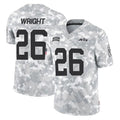 Blackjersey NY.Jets #26 Nahshon Wright Player Arctic Camo Salute to Service Limited Game Stitched Jerseys