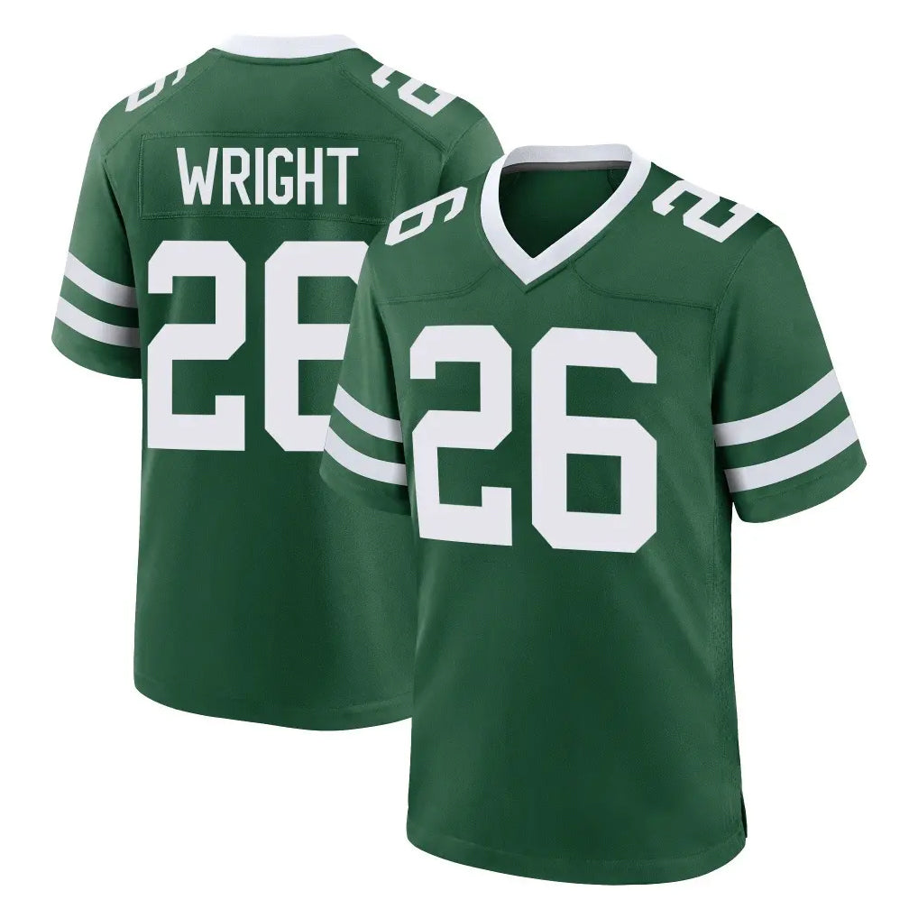 Blackjersey NY.Jets #26 Nahshon Wright Player Green Legacy Home Game Stitched Jerseys