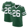 Blackjersey NY.Jets #26 Nahshon Wright Player Green Legacy Home Game Stitched Jerseys