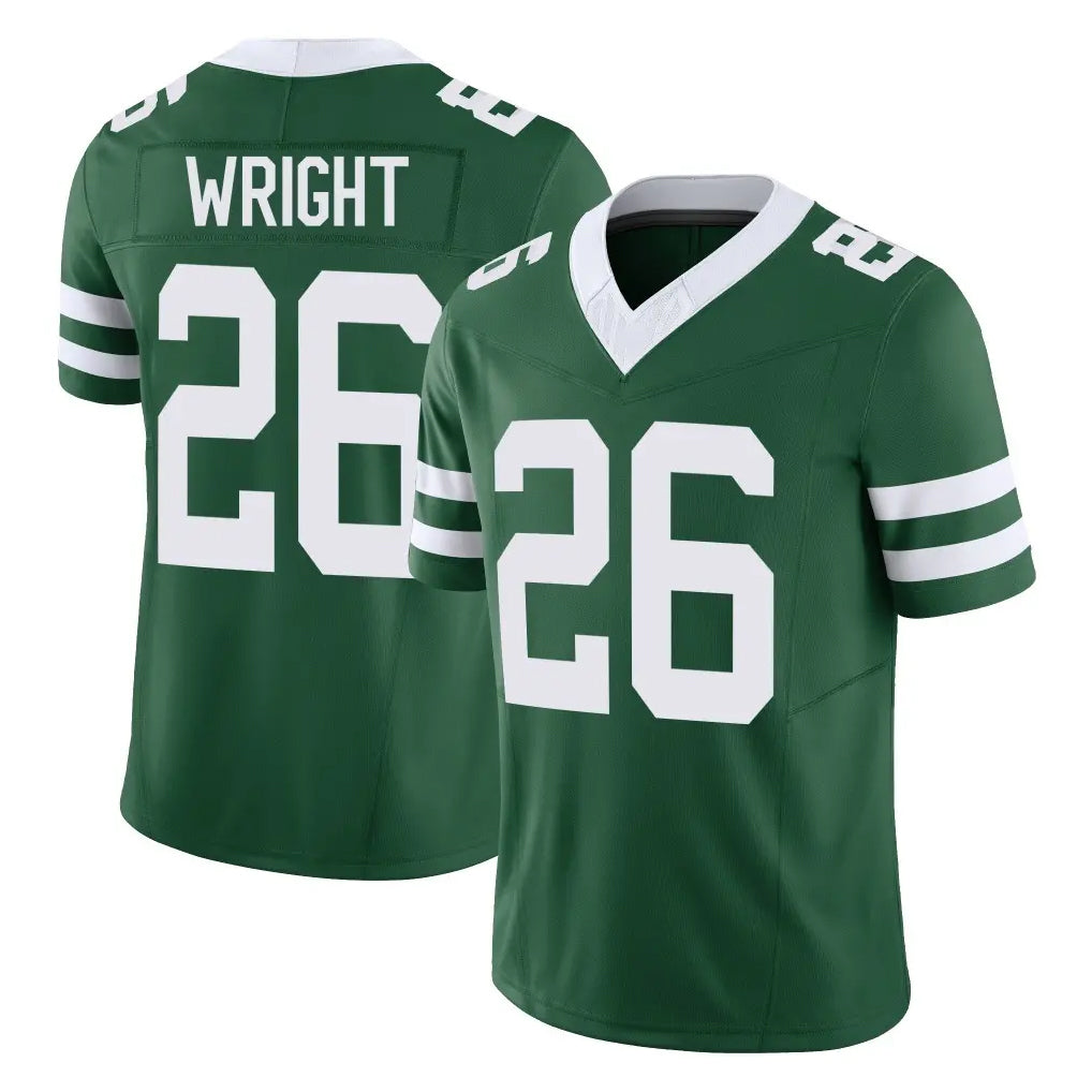 Blackjersey NY.Jets #26 Nahshon Wright Player Green Legacy Limited Vapor F.U.S.E. Home Game Stitched Jerseys