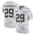 Blackjersey NY.Jets #29 Minkah Fitzpatrick Player Arctic Camo Salute to Service Limited Game Stitched Jerseys