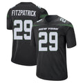 Blackjersey NY.Jets #29 Minkah Fitzpatrick Player Stealth Black Home Game Stitched Jerseys