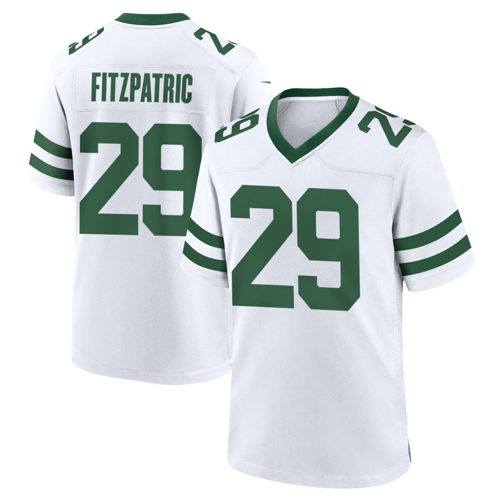 Blackjersey NY.Jets #29 Minkah Fitzpatrick Player White Legacy Home Game Stitched Jerseys