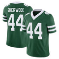 Blackjersey NY.Jets #44 Jamien Sherwood Player Green Legacy Limited Vapor F.U.S.E. Home Game Stitched Jerseys