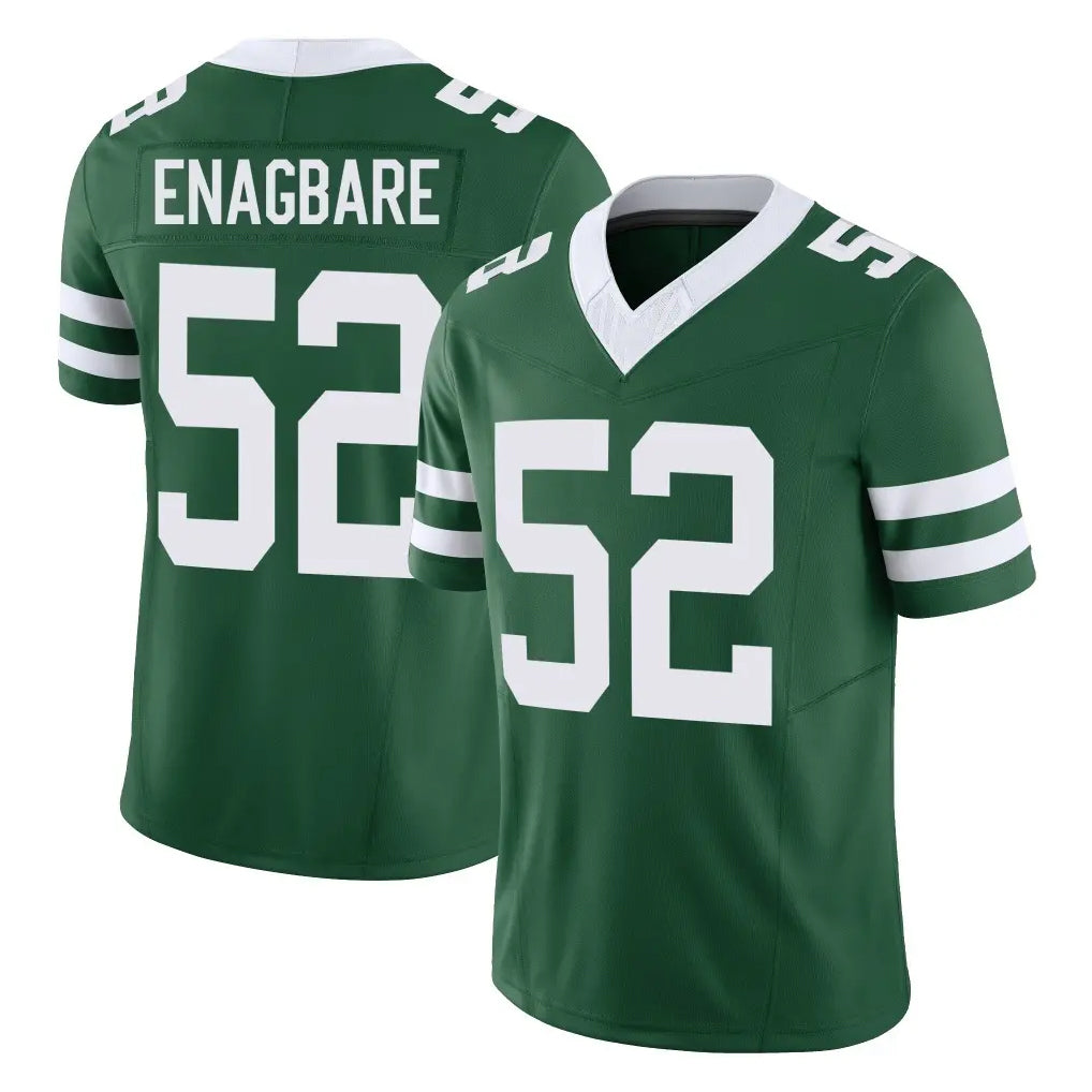 Blackjersey NY.Jets #52 Kingsley Enagbare Player Green Legacy Limited Vapor F.U.S.E. Home Game Stitched Jerseys