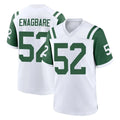 Blackjersey NY.Jets #52 Kingsley Enagbare Player White Classic Home Game Stitched Jerseys