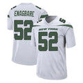 Blackjersey NY.Jets #52 Kingsley Enagbare Player White Spotlight Home Game Stitched Jerseys