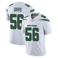 Blackjersey NY.Jets #56 Demario Davis Player White Spotlight Limited Vapor Home Game Stitched Jerseys