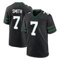 Blackjersey NY.Jets #7 Geno Smith Player Black Legacy Home Game Stitched Jerseys