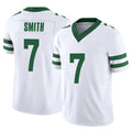 Blackjersey NY.Jets #7 Geno Smith Player White Legacy Limited Vapor F.U.S.E. Home Game Stitched Jerseys