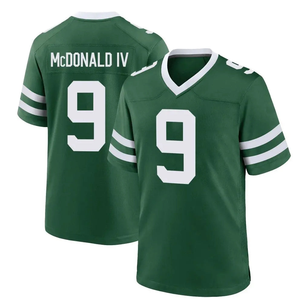 Blackjersey NY.Jets #9 Will McDonald IV Player Green Legacy Home Game Stitched Jerseys