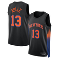 Blackjersey NY.Knicks #13 Tyler Kolek Jordan Brand Black Swingman Jerseys - Statement Edition