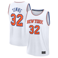 Blackjersey NY.Knicks #32 Karl-Anthony Towns  White Fast Break Replica Player Jerseys - Association Edition