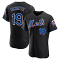 Blackjersey NY.Mets #19 Bo Bichette Player Black Replica Home Limited Elite Stitched Jerseys