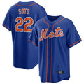 Blackjersey NY.Mets #22 Juan Soto Player Royal Home Game Stitched Jerseys