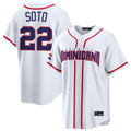 Blackjersey NY.Mets #22 Juan Soto Player White 2026 World Classic Home Limited Stitched Jerseys