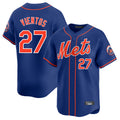 Blackjersey NY.Mets #27 Mark Vientos Player Royal Home Limited Stitched Jerseys