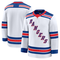 Blackjersey NY.Rangers White Away Premium Jerseys